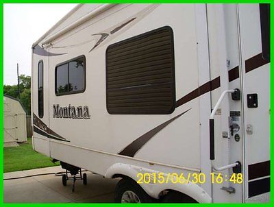 2007 Keystone Montana 3400RL 4 Slide Outs King Bed Flat Screen TV TENNESSEE