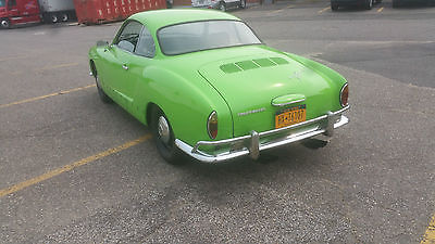 Volkswagen : Karmann Ghia GHIA  1969 volkswagen karmann ghia lime green coupe 1600 restored wow drives mint