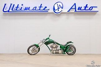 Custom Built Motorcycles : Chopper 2009 diablo pro street soft tail ultima performance 127 cc eng bourget wheels