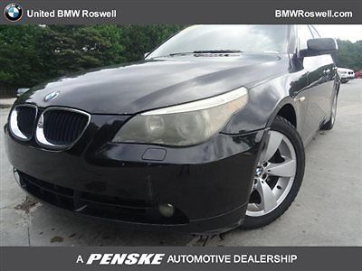 BMW : 5-Series 525i 525 i 5 series 4 dr sedan automatic gasoline 2.5 l straight 6 cyl