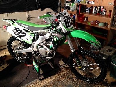 Kawasaki : KXF Awesome Bike! 2015 Kawasaki KX250f. 10hrs total on bike