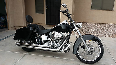 Harley-Davidson : Softail 2003 harley davidson softail 100 th anniversary edition motorcycle cruiser fast