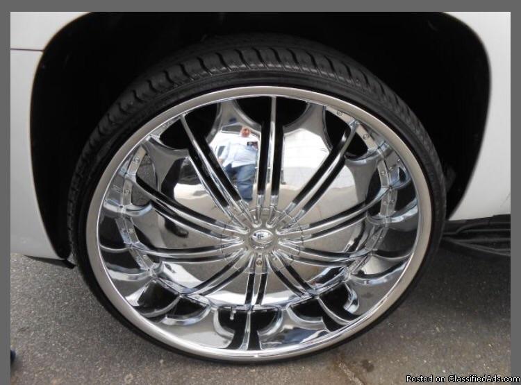 28 in rims and tires