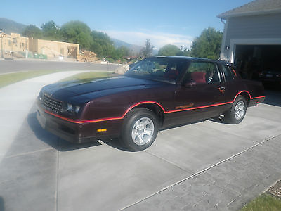 Chevrolet : Monte Carlo SS One owner car, all options for the year including T-top. Looks and runs perfect.
