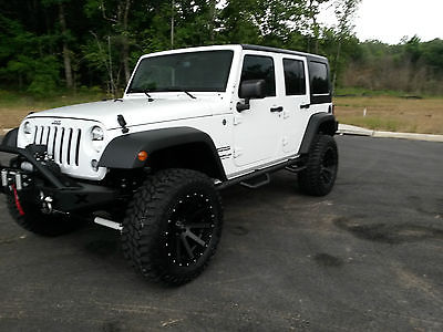 Jeep : Wrangler SPORT 2015 jeep wrangler unlimited sport lifted and loaded
