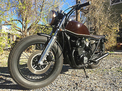 Honda : CB 1979 honda cb 750 cb 750 vintage motorcycle bobber brat cafe racer video 200 ship