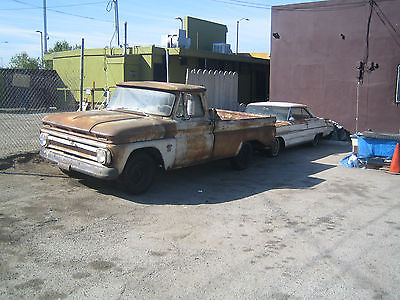 Chevrolet : C-10 old Original white patina on Chevy and Ford. MBZ is blue.