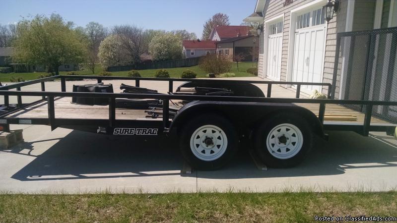 18 foot suretrac trailer