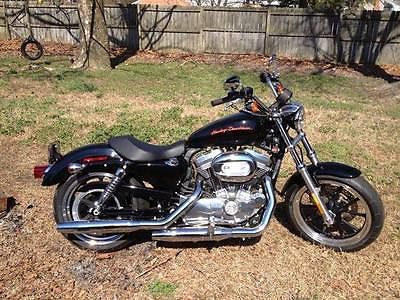 Harley-Davidson : Sportster 2013 harley davidson sportster xl 883 l superlow only 23 miles like new