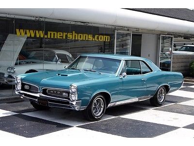 Pontiac : GTO 1967 pontiac gto 400 4 speed well optioned with a c incredible road manners