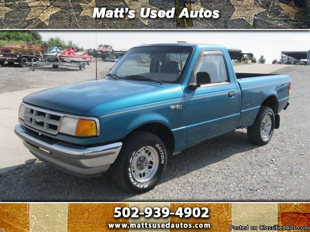 ***1993 Ford Ranger XLT*** $2,690--Price is Right! www.mattsusedautos.com
