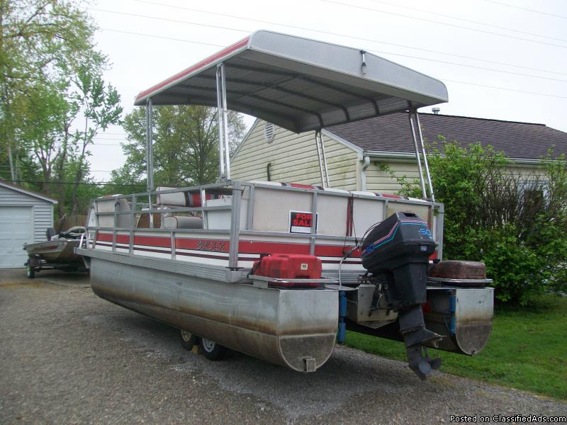 J.C. Pontoon Boat For Sale