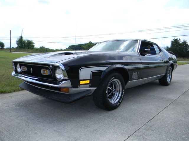 Ford : Mustang Mach 1 1971 ford mustang mach 1