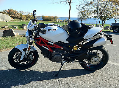 Ducati : Monster Ducati Monster 796 ABS 2012 White/red - lots of EXTRAS!