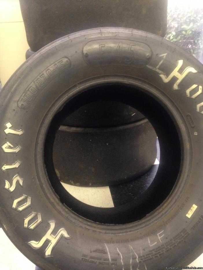 Hoosier f-45 tire set, 0