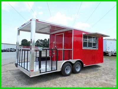 8.5 x 20 12ft inside enclosed cargo motorcycle concession trailer 3 x 6 window