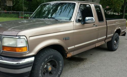 Ford : F-150 XLT 1993 ford f 150 xlt lariat extended cab pickup 2 door 5.0 l