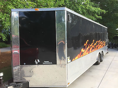 2012  Hurricane 24' enclosed trailer used