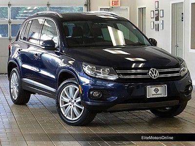 Volkswagen : Tiguan SE w/Sunroof & Nav 12 volkswagen tiguan se 4 motion 4 wd 4 x 4 navi gps pano roof heated seats