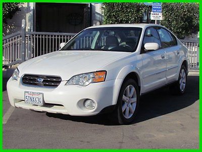 Subaru : Outback 2.5 i Limited 2006 subaru outback limited seadn 2 owner clean carfax leather heated pearl whit