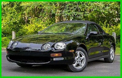 Toyota : Celica GT 1995 toyota celica gt 1 owner manual convertible low miles carfax leather rare
