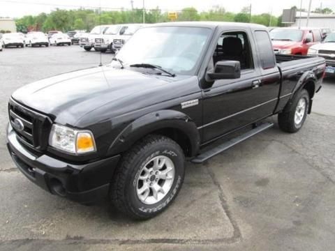 2010 FORD RANGER 4 DOOR EXTENDED CAB LONG BED TRUCK, 0