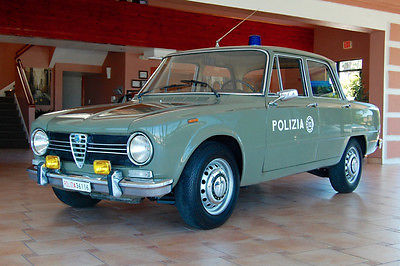 Alfa Romeo : Other Giulia 1971 alfa romeo giulia 1.3 super green polizia replica