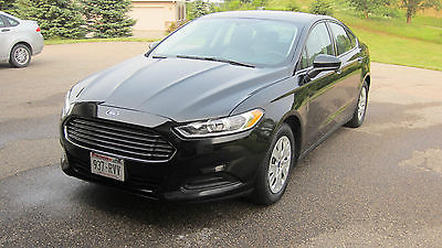Ford : Fusion S Sedan 4-Door 2014 ford fusion s with 20 k miles black