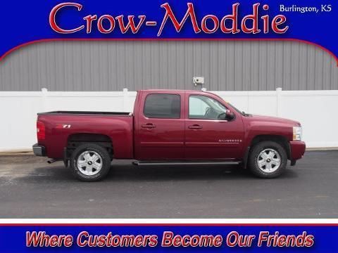 2007 CHEVROLET SILVERADO 1500 4 DOOR CREW CAB SHORT BED TRUCK