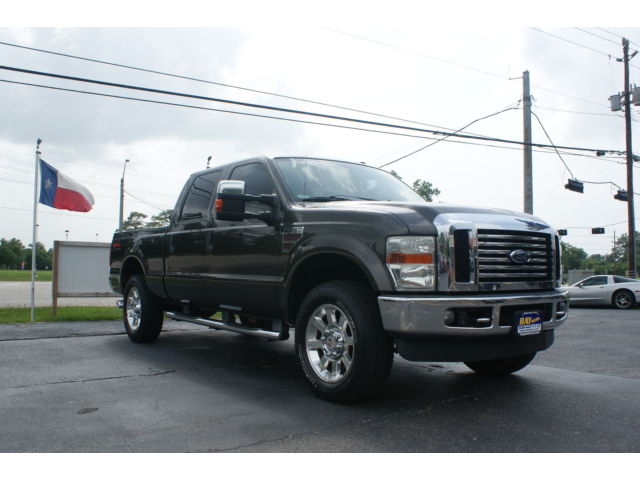 Ford : F-250 4WD Crew Cab Lariat 4x4 6.4 Liter Turbo Diesel Leather Automatic F250 Alloys Bedliner Clean