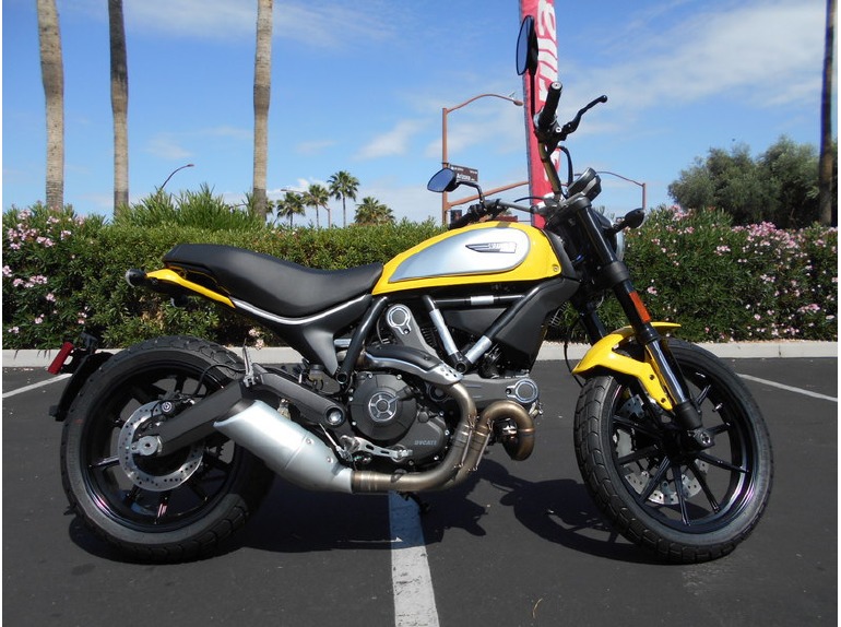 2015 Ducati Scrambler Icon '62 Yellow