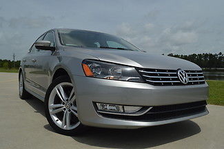 Volkswagen : Passat TDI SE w/Sunroof & Nav 2013 volkswagen silver tdi se w sunroof nav nice