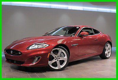 Jaguar : XK XKR Coupe NEW WITH DELIVERY MILES!! ITALIAN RACING RED 510 HP!!! NAVIGATION REAR CAMERA