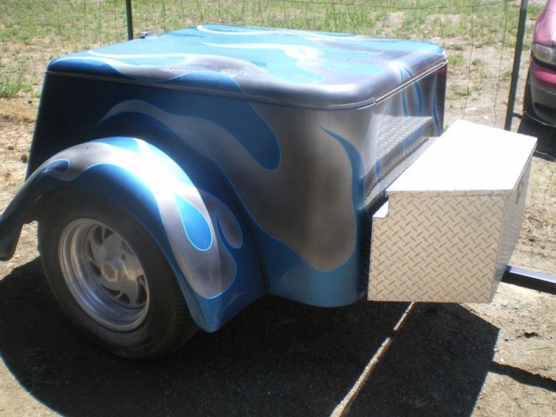 MOTORCYCLE  PULL  TRAILER