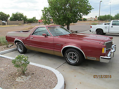 Ford : Ranchero GT 1978 ford ranchero gt desert southwest survivor new crate 302 arizona