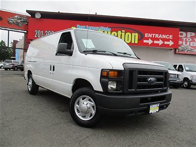 Ford : E-Series Van E-150 Commercial E-150 Commercial Ford E150 Cargo Van Van Automatic 4.6L 8 Cyl Oxford White