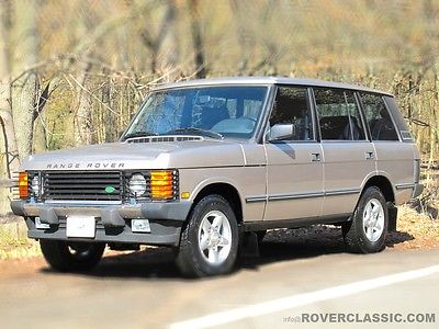 Land Rover : Range Rover LWB ANNIVERSARY EDITION 1995 land rover range rover lwb 25 th anniversary edition 1 out of 250 made
