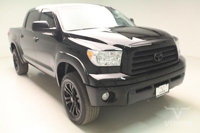 Toyota : Tundra SR5 Crew Cab 4x4 2008 gray leather mp 3 auxiliary v 8 i force used preowned 121 k miles