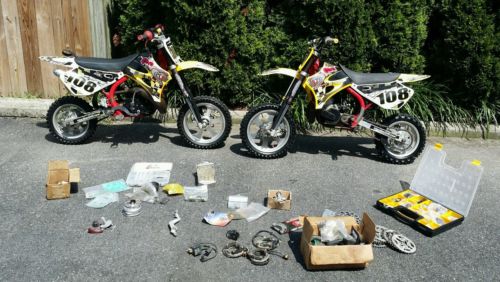 Other Makes GET YOUR RACE ON! Two 2011 King Cobra Senior 50cc Race Bikes Extra Parts Tools