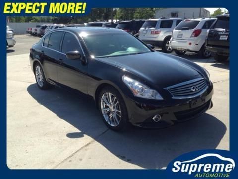 2012 INFINITI G37 4 DOOR SEDAN