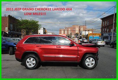 Jeep : Grand Cherokee Laredo 4wd 4x4 3.6 276 HP  Grand-Cherokee Repairable Rebuildable Salvage Wrecked Runs Drives Project Needs Fix Low Mile
