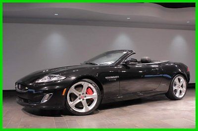 Jaguar : XK R Convertible FACTORY DEMO!!! PERFORMANCE PACKAGE ULTIMATE BLACK RED STITCH 20