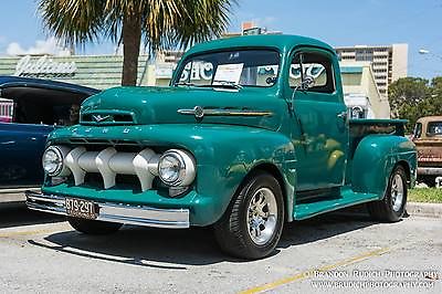 Ford : Other Pickups Base 1952 ford f 1 pickup truck 351 windsor automatic air conditioning