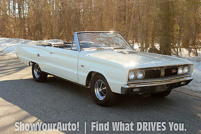Dodge : Coronet R/T HEMI 1967 dodge coronet r t convertible 426 hemi only auto sold new in the u s
