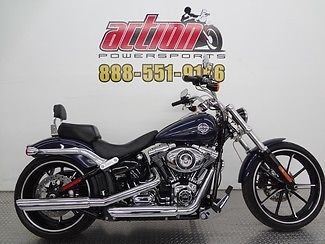 Harley-Davidson : Softail 2013 harley davidson softail breakout 103 ci 6 speed vance and hines financing