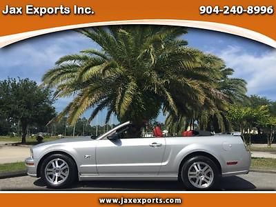 Ford : Mustang GT Premium Convertible 2005 ford mustang gt convertibe 4.6 stick shift stripes