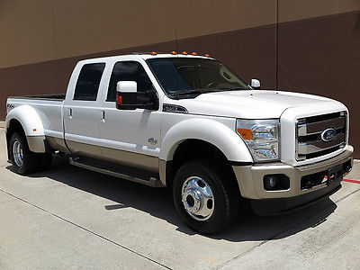 Ford : F-450 King Ranch Crew Cab DRW 4X4 Fully Loaded 1Owner  2011 ford f 450 king ranch crew cab drw 4 x 4 fully loaded texan ruat free 1 owner