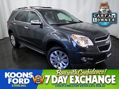 Chevrolet : Equinox LTZ Fwd w/ Navigation One-Owner~Non-Smoker~Excellent Condition~Navigation~Leather~Heated Seats