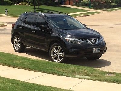 Nissan : Murano LE 2011 nissan murano le black with black leather sunroof navigation backup camera