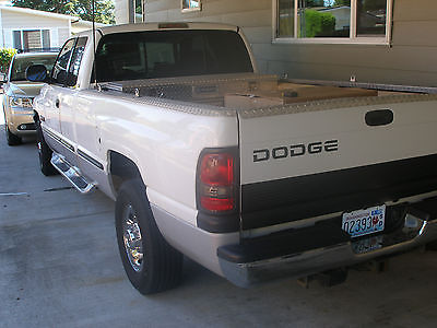 Dodge : Ram 2500 Laramie SLT Original Owner, Laramie SLT, White, Extended Cab, Tilt/Extending Steering Wheel
